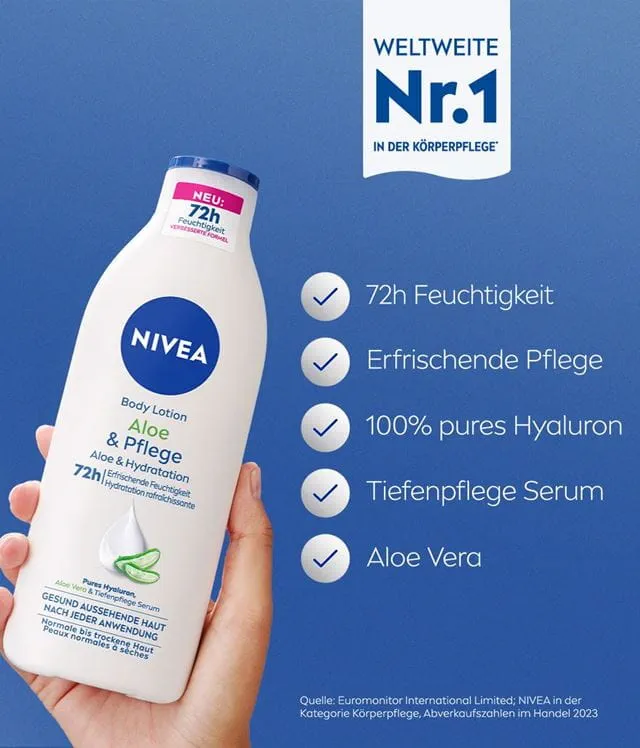 NIVEA Aloe Vera & Hydration Body Lotion