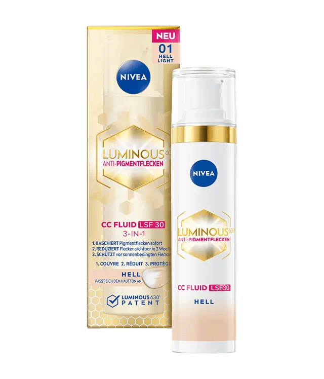 LUMINOUS630 Anti-Pigment Spots CC Fluid 3in1 Light SPF 30