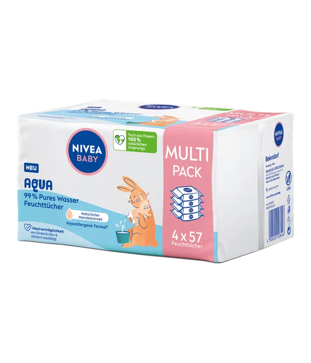 NIVEA AQUA wet wipes