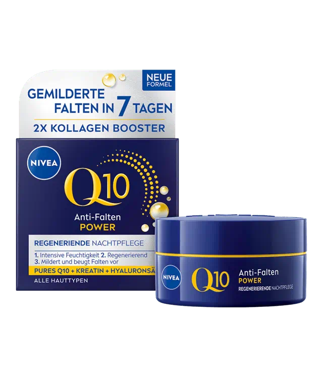 " NIVEA Q10 Anti-Falten POWER Nachtpflege "